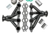 Hedman Traditional Block Hugger Headers for 1923-1949 STREET ROD - 68520 Headers, Traditional, Hugger, Steel, Temporary Paint, Small LS, Pair thumbnail 3