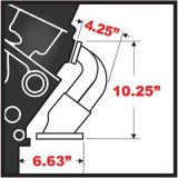 Hedman Tight Tubes Street Rod Headers for 1923-1954 STREET ROD - 68510 Headers, Rod, Block Hugger, Steel, Temporary Paint, Chevy, Big Block, Pair thumbnail 8