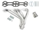 Hedman Elite Extreme-Duty Headers 68478 Headers, Extreme-Duty, Mid-Length, Steel, Silver Ceramic Coated, Chevy, Pontiac, 5.0L, 5.7L, Pair thumbnail 2