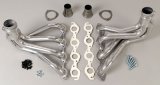 Hedman Street Headers 68216 Headers, Street, Long Tube, Side Mount, Steel, Silver Ceramic Coated, Chevy, 396, 427, 454, Pair thumbnail 3