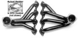 Hedman Street Headers 68216 Headers, Street, Long Tube, Side Mount, Steel, Silver Ceramic Coated, Chevy, 396, 427, 454, Pair thumbnail 4