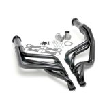 Hedman Street Headers for 1986-1996 BRONCO, F-150 - 83421 Headers, Street, Shorty, Steel, Black Ceramic Coated, Ford, 5.8L/351, Pair thumbnail 2