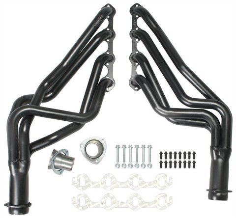 Hedman Street Headers 88300 Headers, Street, Long Tube, Steel, Temporary Paint, Ford, Mercury, Small Block Windsor, Pair thumbnail 7