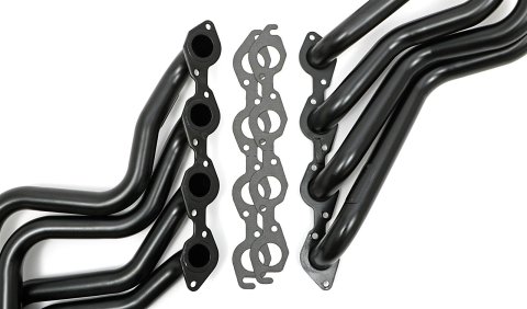 Hedman Street Headers 68190 Headers, Street, Long Tube, Steel, Temporary Paint, Chevy, Big Block, Pair thumbnail 2