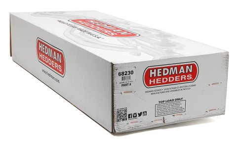 Hedman Street Headers 68230 Headers, Street, Long Tube, Steel, Temporary Paint, Chevy, 283, 327, Pair thumbnail 5