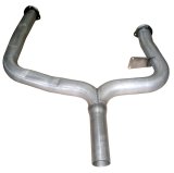 Hedman Y-Pipes for 1998-2002 CAMARO, FIREBIRD - 17534 Exhaust, Y-Pipe, Steel, Black Painted, Ball and Socket Flange, Chevy, Pontiac, 5.7L, Each thumbnail 2