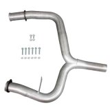 Hedman Y-Pipes for 1998-2002 CAMARO, FIREBIRD - 17534 Exhaust, Y-Pipe, Steel, Black Painted, Ball and Socket Flange, Chevy, Pontiac, 5.7L, Each thumbnail 3