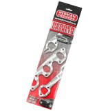 Hedman Header Gaskets 27910 Exhaust Gasket, Header, Acrylic Bound Paper, Stock Port, Mopar, 4-Cylinder, Each thumbnail 2
