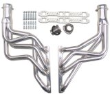 Hedman Street Headers for 1967-1979 CAMARO, 1968 CHEVY II, 1970-1979 NOVA - 66277 Headers, Street, Long Tube, Steel, Silver Ceramic Coated, Chevy, Small Block, Pair thumbnail 3