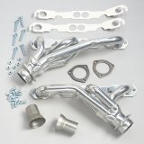 Hedman Hot Rodz Engine Swap Headers for 1987-1995 WRANGLER - 69646 Headers, Swap, Mid-Length, Steel, Silver Ceramic Coated, Jeep, Chevy Small Block, Pair thumbnail 3