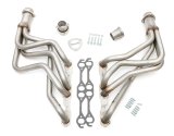 Hedman 304 Stainless Steel Headers 62270 Headers, Long Tube, Steel, Natural, Chevy, Small Block, Pair thumbnail 1