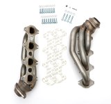 Hedman 304 Stainless Steel Headers 82700 Headers, Shorty, Steel, Natural, Ford, 4.6L, Pair thumbnail 1