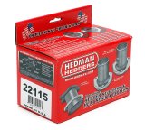 Hedman Header Reducers with 2.5 Inch Outlet 22115 Reducers, Stainless, Natural, Ball and Socket Flange, 3.0 in. Collector, in. Reducer Outlet, Pair thumbnail 1