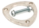Hedman Header Reducers with 2.5 Inch Outlet 22115 Reducers, Stainless, Natural, Ball and Socket Flange, 3.0 in. Collector, in. Reducer Outlet, Pair thumbnail 2