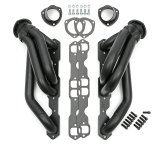 Hedman Specialty and Engine Swap Headers 69563 Headers, Swap, Mid-Length, Steel, Black Ceramic Coated, Chevy, GMC, Pair thumbnail 2