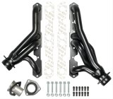 Hedman Street Headers 69643 Headers, Street, Mid-Length, Steel, Black Ceramic Coated, Jeep, Chevy Small Block, Pair thumbnail 3