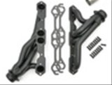 Hedman Street Headers 69643 Headers, Street, Mid-Length, Steel, Black Ceramic Coated, Jeep, Chevy Small Block, Pair thumbnail 5