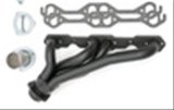 Hedman Street Headers 69643 Headers, Street, Mid-Length, Steel, Black Ceramic Coated, Jeep, Chevy Small Block, Pair thumbnail 6