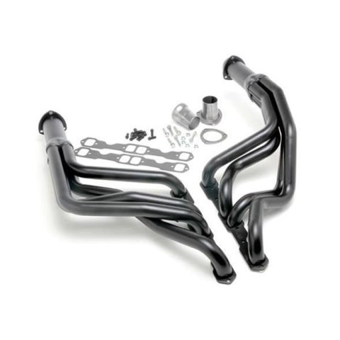 Hedman Street Headers 63291 Headers, Street, Long Tube, Steel, Black Ceramic Coated, Chevy, Small Block, Pair thumbnail 3
