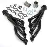 Hedman Hot Rodz Engine Swap Headers 69710 Headers, Swap, GM LS, Mid-Length, Steel, Temporary Paint, Chevy, GMC, Pair thumbnail 1