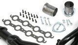 Hedman Hot Rodz Engine Swap Headers 69710 Headers, Swap, GM LS, Mid-Length, Steel, Temporary Paint, Chevy, GMC, Pair thumbnail 4