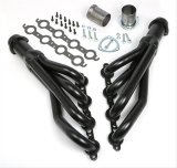 Hedman Hot Rodz Engine Swap Headers 69710 Headers, Swap, GM LS, Mid-Length, Steel, Temporary Paint, Chevy, GMC, Pair thumbnail 8