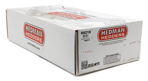 Hedman Elite Extreme-Duty Headers 89218 Headers, Extreme-Duty, Long Tube, Steel, Silver Ceramic Coated, Ford, 351M, 400, Pair thumbnail 5
