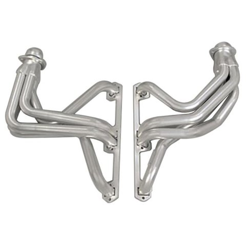 Hedman Elite Extreme-Duty Headers 99208 Headers, Extreme-Duty, Long Tube, Steel, Silver Ceramic Coated, Jeep, 304, Pair thumbnail 3