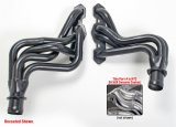 Hedman Street Headers 58076 Headers, Street, Long Tube, Steel, Silver Ceramic Coated, Oldsmobile, 260, 307, 330, 350, 403, Pair thumbnail 2