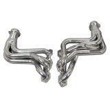 Hedman Street Headers 58076 Headers, Street, Long Tube, Steel, Silver Ceramic Coated, Oldsmobile, 260, 307, 330, 350, 403, Pair thumbnail 4