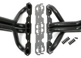 Hedman Street Headers 68280 Headers, Street, Long Tube, Side Mount, Steel, Temporary Paint, Chevy, 305, 327, 350, Pair thumbnail 3