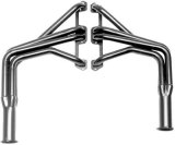 Hedman Street Headers 79036 Headers, Street, Long Tube, Steel, Silver Ceramic Coated, Dodge, 318, 360, Pair thumbnail 4