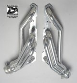 Hedman Hot Rodz Engine Swap Headers 69530 Headers, Swap, Mid-Length, Steel, Temporary Paint, Chevy, GMC, Small Block, Pair thumbnail 4