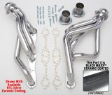 Hedman Street Headers 68623 Headers, Street, Mid-Length, Steel, Black Ceramic Coated, Buick, Chevy, Oldsmobile, Pontiac, Small Block, Pair thumbnail 1