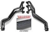 Hedman Street Headers 69373 Headers, Street, Long Tube, Steel, Black Ceramic Coated, Chevy, GMC, Pair thumbnail 3