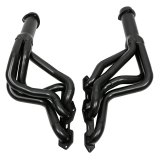 Hedman Street Headers 58193 Headers, Street, Long Tube, Steel, Black Ceramic Coated, Oldsmobile, Pair thumbnail 2