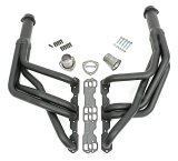 Hedman Street Headers 63003 Headers, Street, Long Tube, Steel, Black Ceramic Coated, Chevy, Small Block, Pair thumbnail 1
