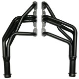 Hedman Street Headers 63003 Headers, Street, Long Tube, Steel, Black Ceramic Coated, Chevy, Small Block, Pair thumbnail 7