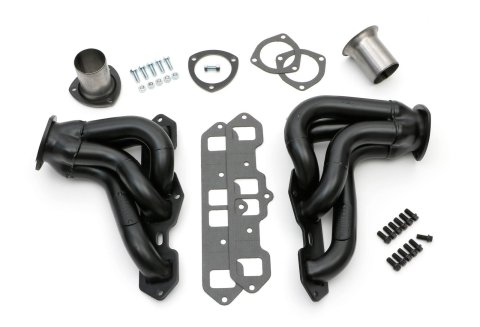 Hedman Street Headers for 1968-1977 CUTLASS, 1973-1977 CUTLASS SUPREME - 58160 Headers, Street, Mid-Length, Steel, Temporary Paint, Oldsmobile, V8, Pair thumbnail 1