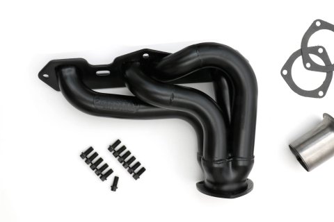 Hedman Street Headers for 1968-1977 CUTLASS, 1973-1977 CUTLASS SUPREME - 58160 Headers, Street, Mid-Length, Steel, Temporary Paint, Oldsmobile, V8, Pair thumbnail 5