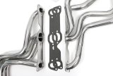 Hedman Street Headers 35266 Headers, Street, Long Tube, Steel, Silver Ceramic Coated, Pontiac, 326-455, Pair thumbnail 2