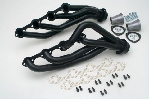 Hedman Elite Extreme-Duty Headers for 1969-1973 MUSTANG, TORINO, 1969-1971 RANCHERO - 83658 Headers, Extreme-Duty, Mid-Length, Steel, Black Ceramic Coated, Ford, Pair thumbnail 3