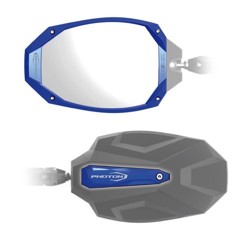 Seizmik Body Moldings 56-19020 PHOTON CAST ALUMINUM TRIM KIT - BLUE, SEIZMIK PHOTON SIDEVIEW MIRRORS thumbnail 2