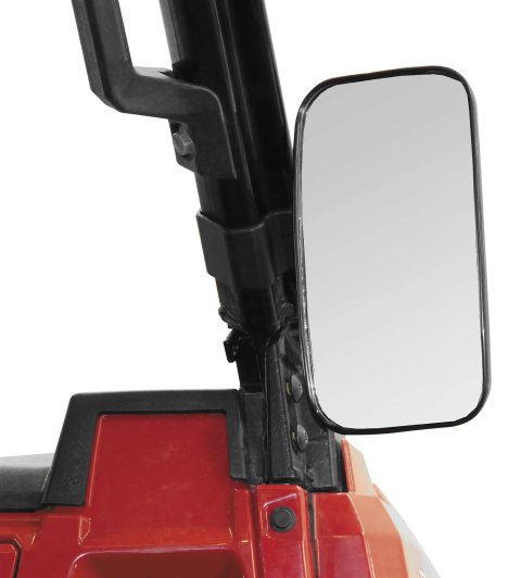 Seizmik Side View Mirrors 56-18084 Mirrors, Custom, Convex, Manual, Rectangular, Black ABS Plastic Housing, 7.750 in. Width, 4.375 in. Height, Polaris, Pair thumbnail 1