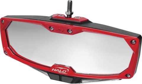 Seizmik Rear View Mirror Accessories 56-18100 HALO-RA CAST ALUM TRIM KIT RED thumbnail 1