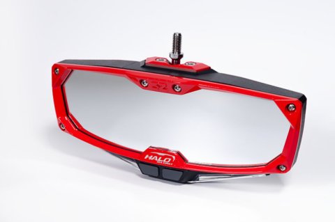 Seizmik Rear View Mirror Accessories 56-18100 HALO-RA CAST ALUM TRIM KIT RED thumbnail 3