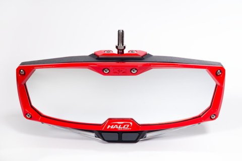 Seizmik Rear View Mirror Accessories 56-18100 HALO-RA CAST ALUM TRIM KIT RED thumbnail 5