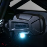 Seizmik Pursuit Night Vision Side View Mirrors 56-18086KIT Mirror, Pursuit, Cree LED, 1.750 in. ROPS, Aluminum, Black, Polaris, for use on Honda®, John Deere, Kawasaki, Yamaha, Pair thumbnail 4