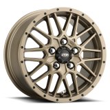 ITP Hurricane Storm Series Bronze Alloy Wheels 15x7 Wheel, Series, Aluminum, Matte Bronze, 15 in. x 7.00 in., 4 x 156mm Bolt Circle, 4.00 in. Backspacing, Each thumbnail 2