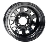 ITP Delta Steel Black Wheels 12x7 Itp Delta, - 12X7 thumbnail 1